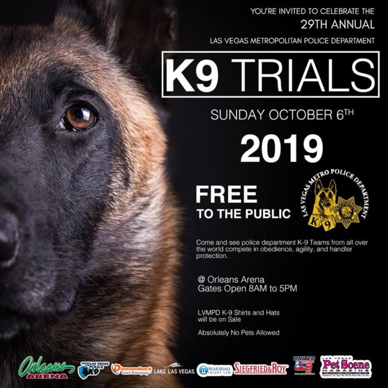 K9 Trials Injured Police Officer's Fund Las Vegas, NV IPOF